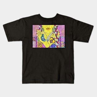 Mexican neon model no. 1 Kids T-Shirt